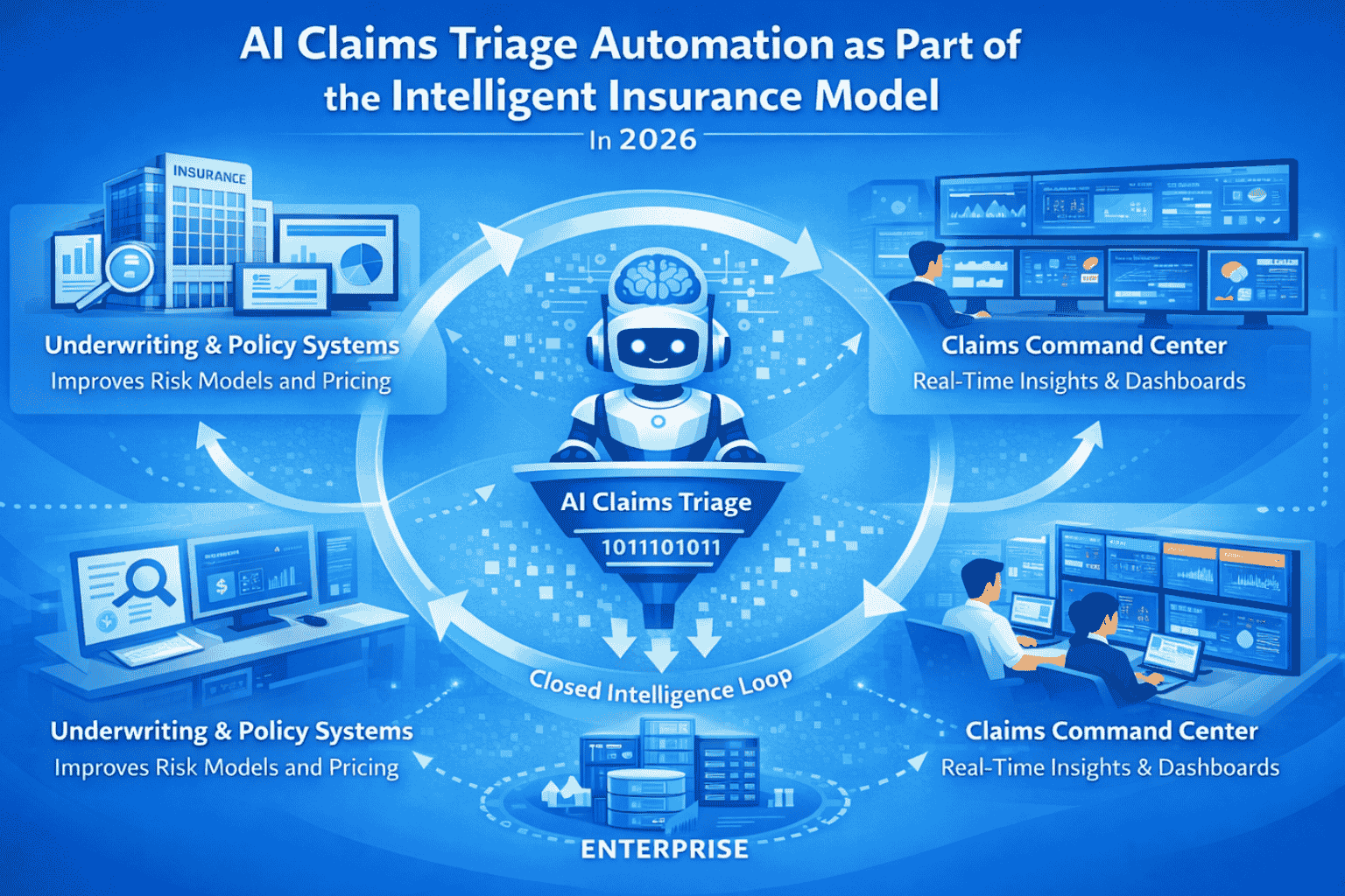AI Claims Triage Automation as Part of the Intelligent Insurance Model