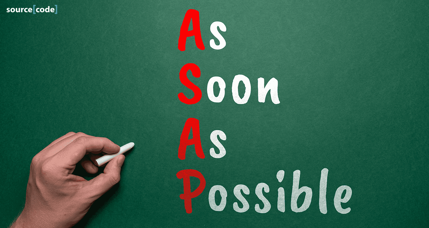 Time-pressure and ‘asap’ traps
