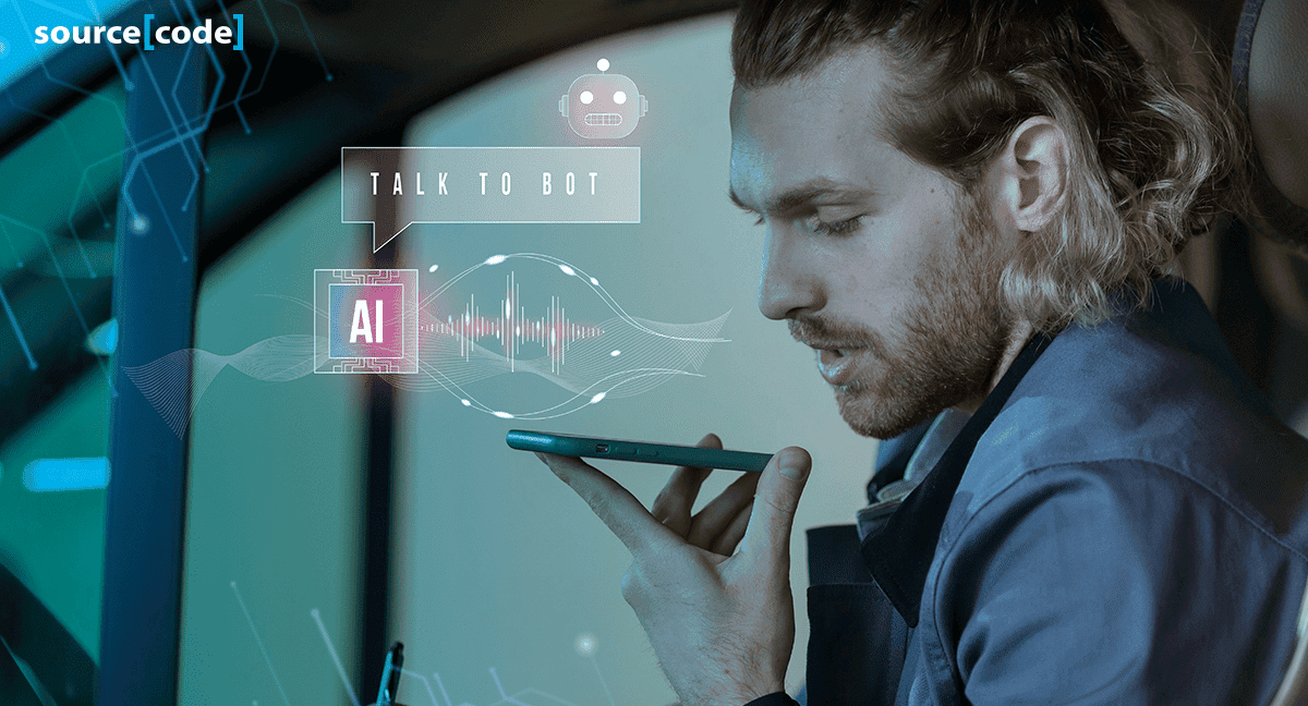 An infographic showing how machine learning is used in image and speech recognition for businesses.